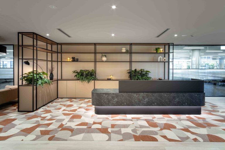 unique reception area